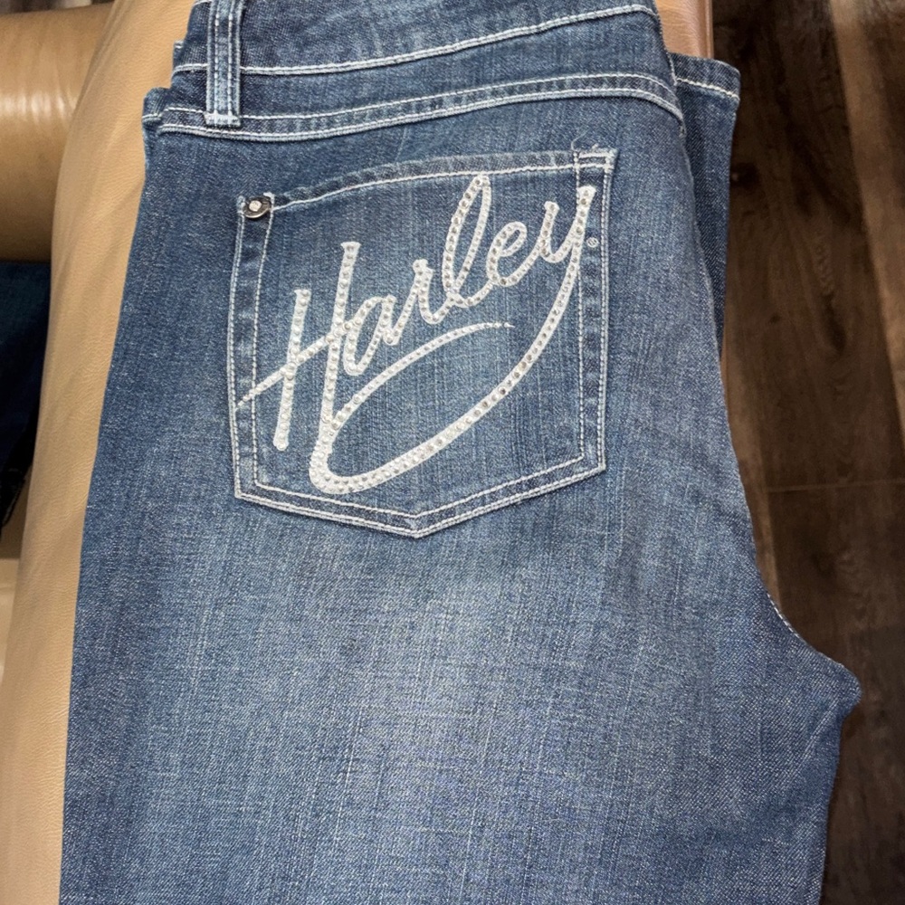 Harley-Davidson Women's Blue Boot Cut Jeans NEW no tags